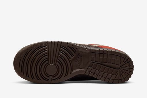 Nike Dunk Low Velvet Brown and Rugged Orange 4 510x340