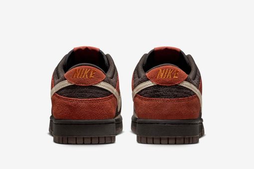 Nike Dunk Low Velvet Brown and Rugged Orange 5 510x340