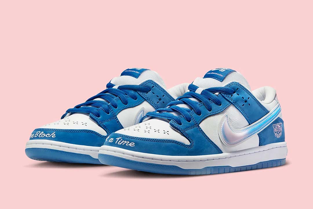 Nike SB Dunk Low Born X Raised One Block At A Money FN7819 400 1